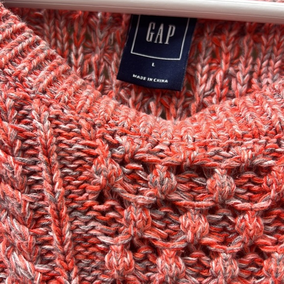 Gap Cable Knit Crewneck Sweater Size Large - Picture 3 of 5